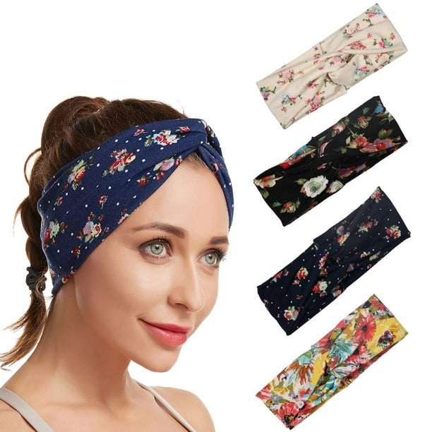 Cute Unicons Headband Mask Multi-use Sports Hair Band Wide Headscarves For Yoga 